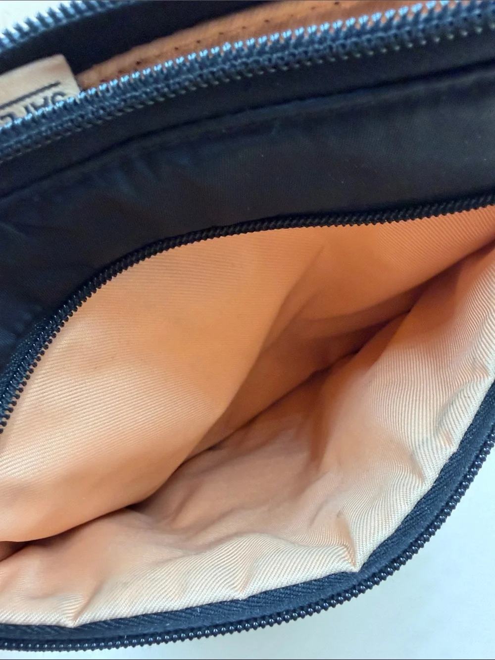 Pacsafe Black Nylon Crossbody Messenger Bag